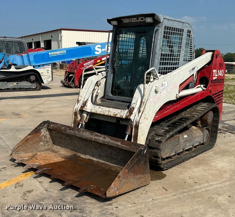 image for item DS2074 2007 Takeuchi TL140  tracked skid steer loader