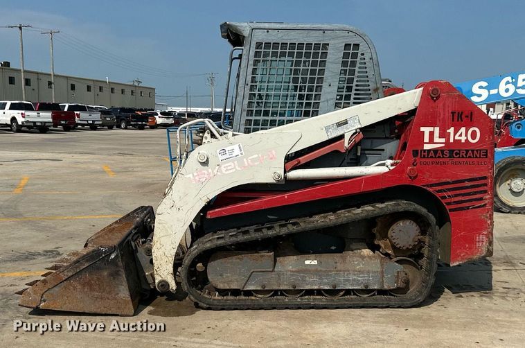 image for item DS2074 2007 Takeuchi TL140  tracked skid steer loader