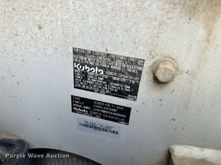 image for item DS2075 2015 Takeuchi TL12  tracked skid steer loader