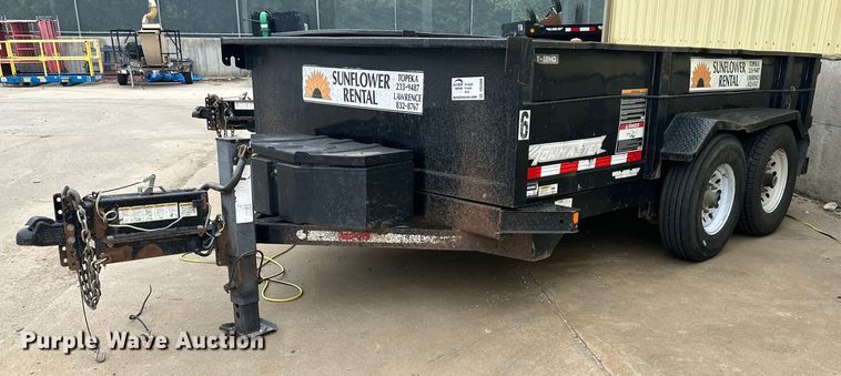 image for item DS2098 2015 Towmaster T-12HD  dump trailer