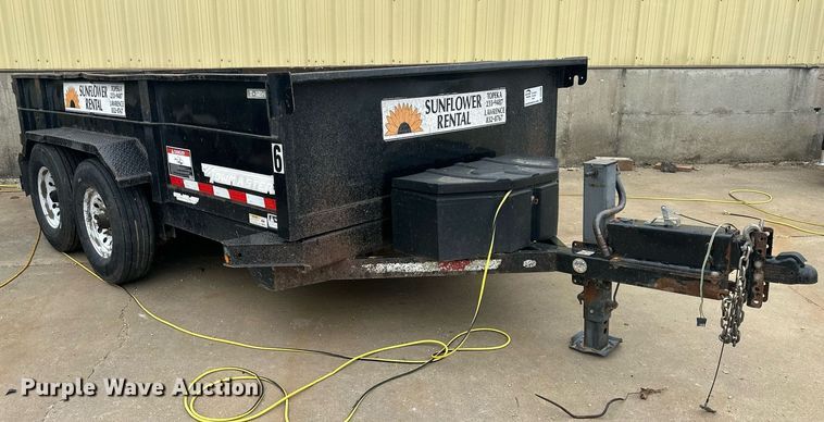 image for item DS2098 2015 Towmaster T-12HD  dump trailer