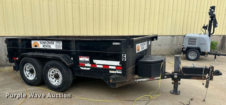 image for item DS2098 2015 Towmaster T-12HD  dump trailer