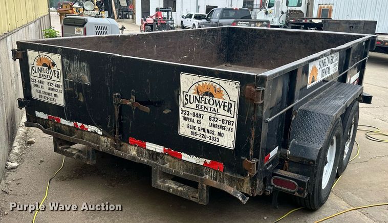image for item DS2098 2015 Towmaster T-12HD  dump trailer
