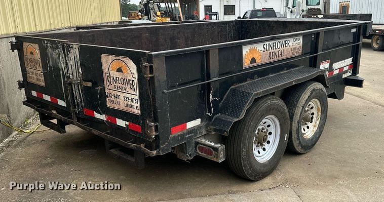 image for item DS2099 2016 Towmaster T-12HD  dump trailer