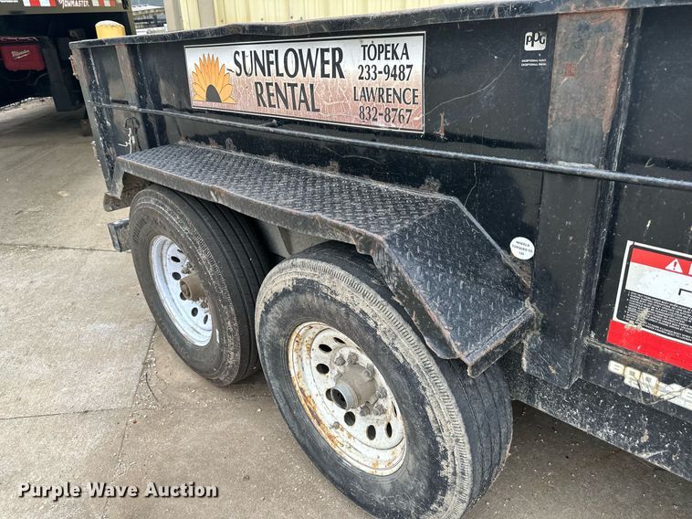 image for item DS2099 2016 Towmaster T-12HD  dump trailer