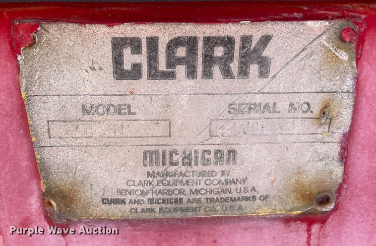 image for item DS8776 Clark 125B  wheel loader