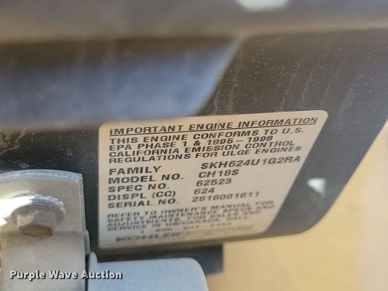 image for item IQ9762 1998 Vermeer V1850  trencher