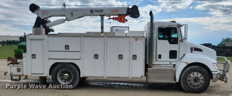 image for item JO9284 2014 Kenworth T370  utility / service truck