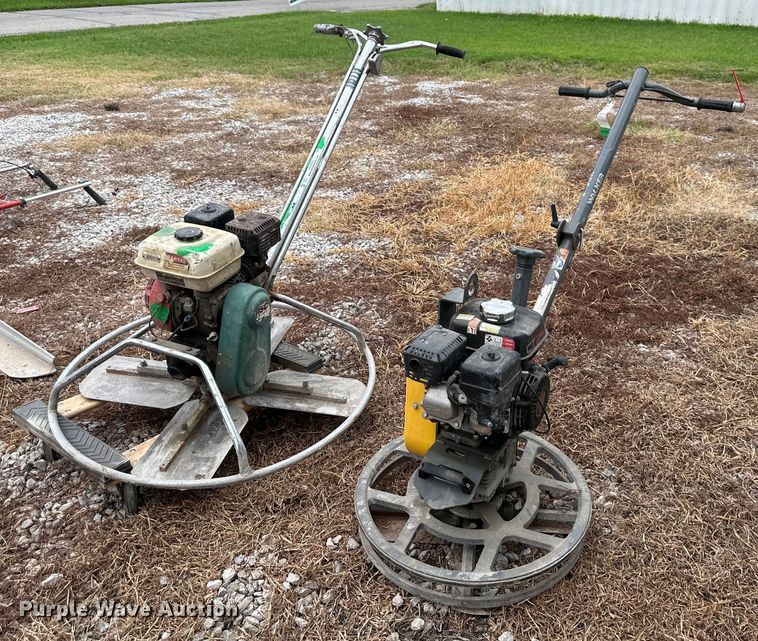 image for item JW9993 (2) power trowels