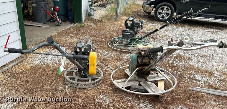 image for item JW9993 (2) power trowels