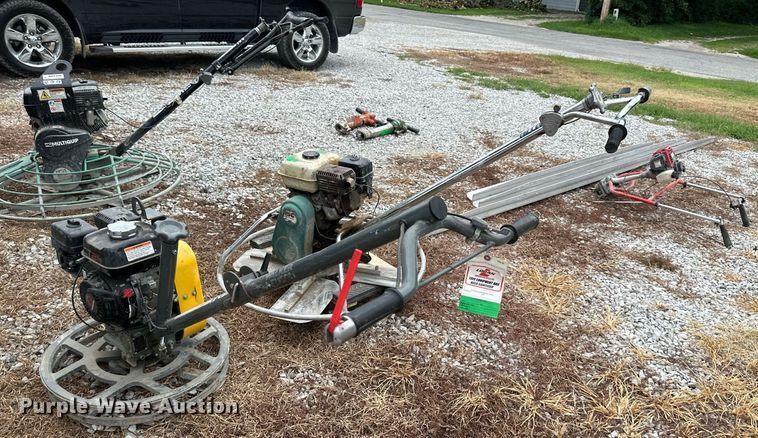 image for item JW9993 (2) power trowels