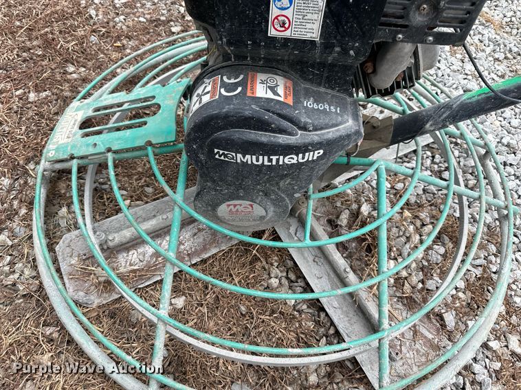 image for item JW9994 Multiquip  48" W power trowel