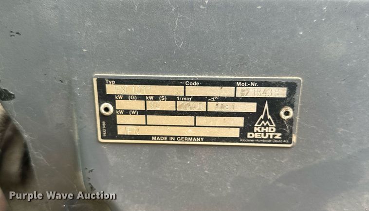 image for item JX9001 1993 Ingersoll Rand DD22  double drum vibratory roller