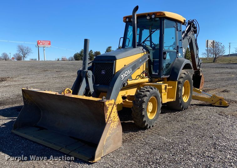 image for item KW9010 2012 John Deere 310SJ  backhoe