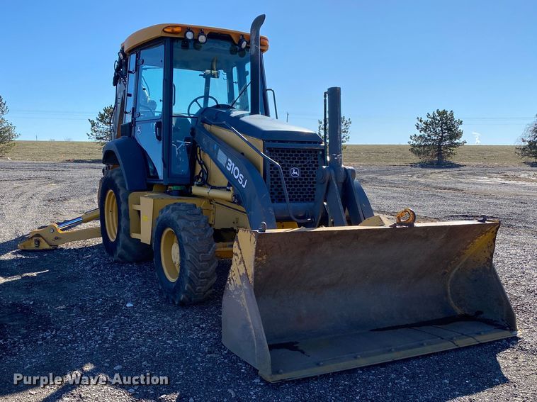 image for item KW9010 2012 John Deere 310SJ  backhoe