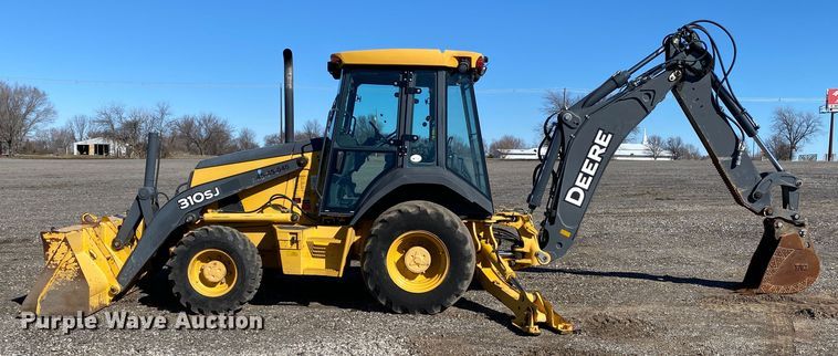 image for item KW9010 2012 John Deere 310SJ  backhoe