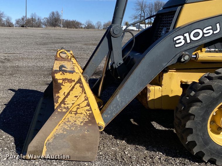 image for item KW9010 2012 John Deere 310SJ  backhoe