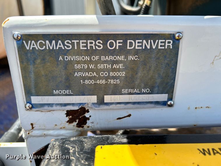 image for item KW9157 2014 Vacmasters SPV-800  vacuum excavator