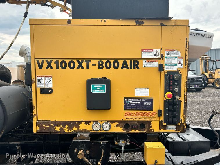 image for item KW9166 2014 Vermeer VX100XT-800AIR  vacuum excavator