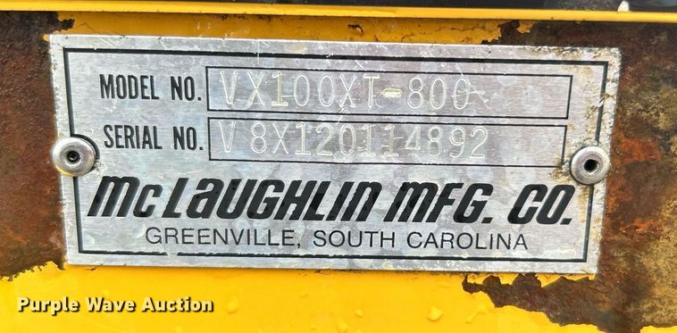 image for item KW9166 2014 Vermeer VX100XT-800AIR  vacuum excavator