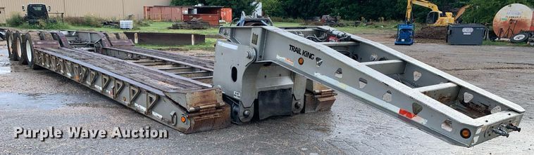 image for item LH9736 2006 Trail King TK110HDG  lowboy equipment trailer