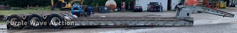 image for item LH9736 2006 Trail King TK110HDG  lowboy equipment trailer