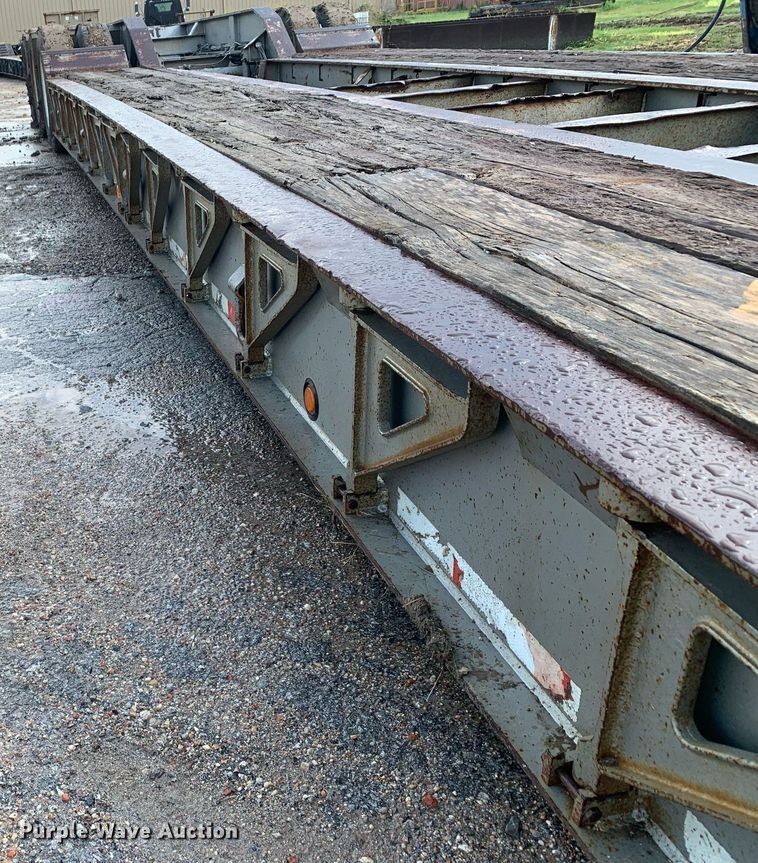 image for item LH9736 2006 Trail King TK110HDG  lowboy equipment trailer