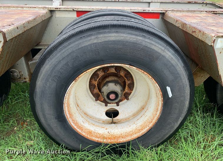 image for item LH9736 2006 Trail King TK110HDG  lowboy equipment trailer