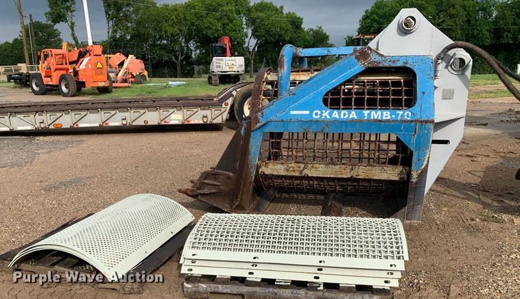 image for item LH9737 Okada TMB-70  trommel bucket