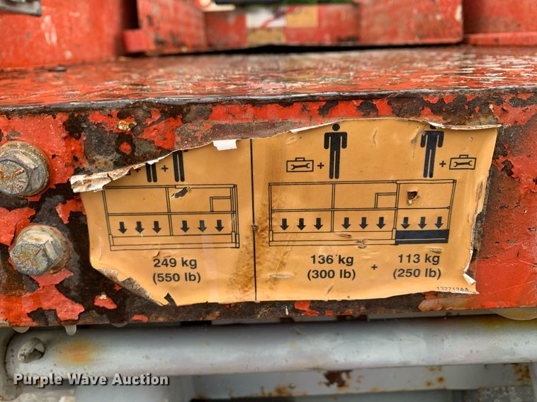 image for item LH9743 2008 Skyjack SJIII3219  scissor lift