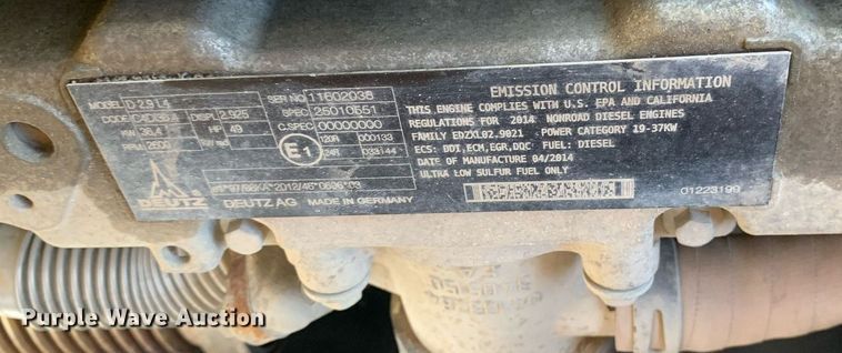 image for item LH9745 2014 JLG 450AJ Series II  boom lift