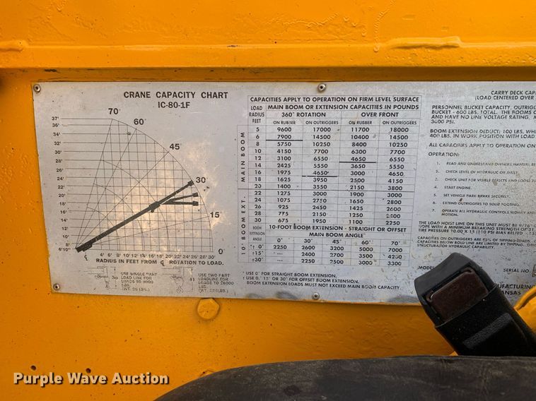 image for item LH9751 2002 Broderson IC-80-1F  crane