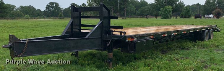 image for item LH9763 Shop built  equipment trailer