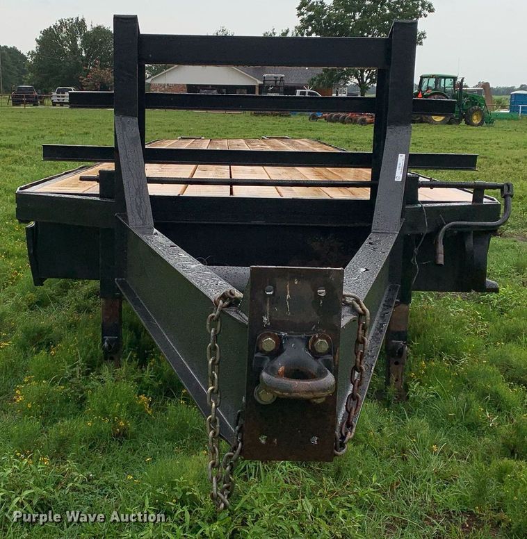 image for item LH9763 Shop built  equipment trailer