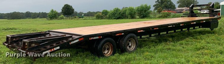 image for item LH9763 Shop built  equipment trailer