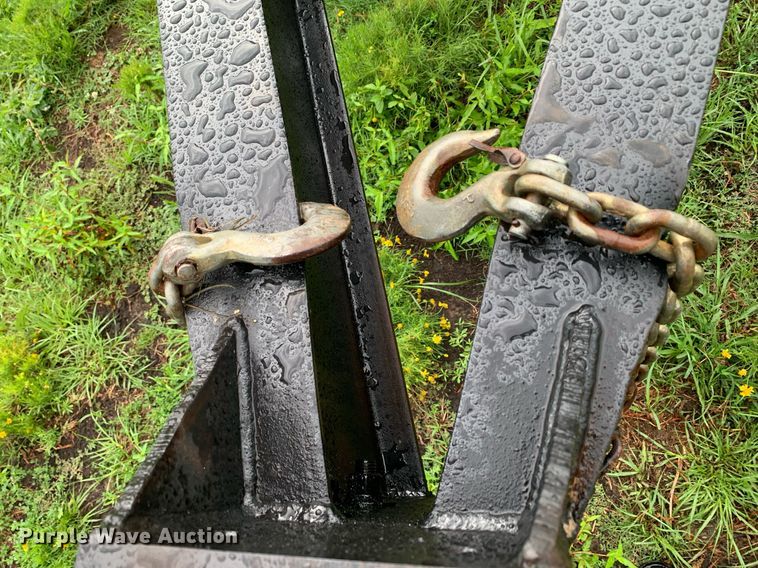 image for item LH9763 Shop built  equipment trailer