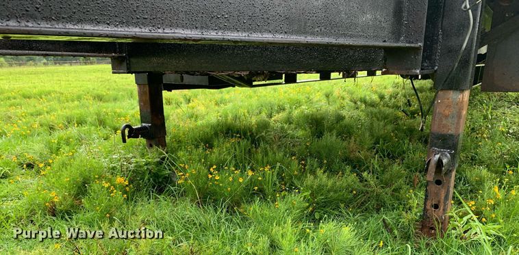 image for item LH9763 Shop built  equipment trailer