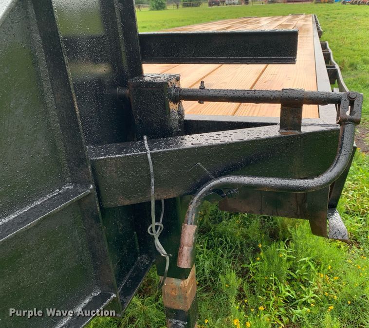 image for item LH9763 Shop built  equipment trailer