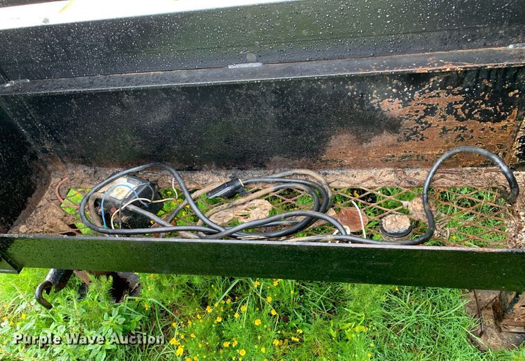 image for item LH9763 Shop built  equipment trailer