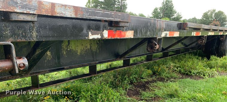 image for item LH9763 Shop built  equipment trailer