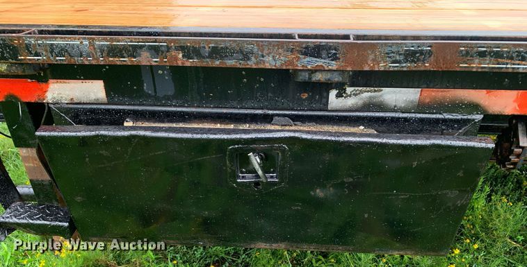 image for item LH9763 Shop built  equipment trailer