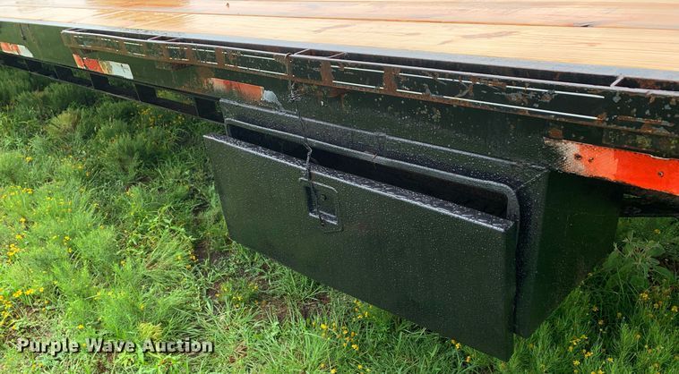 image for item LH9763 Shop built  equipment trailer