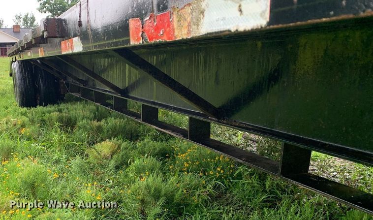 image for item LH9763 Shop built  equipment trailer