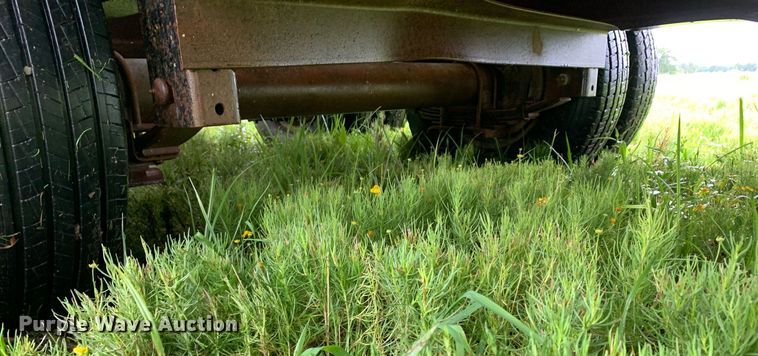 image for item LH9763 Shop built  equipment trailer