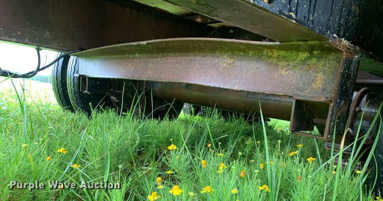 image for item LH9763 Shop built  equipment trailer