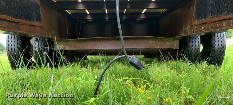 image for item LH9763 Shop built  equipment trailer