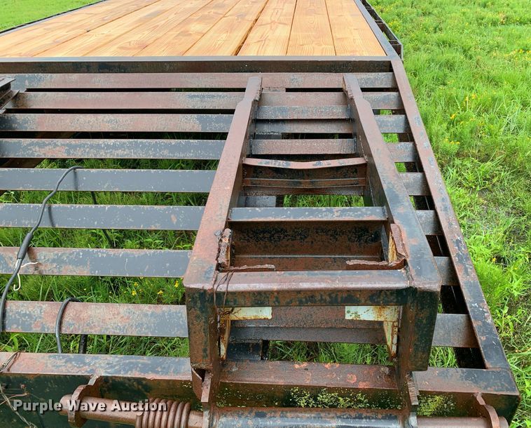 image for item LH9763 Shop built  equipment trailer