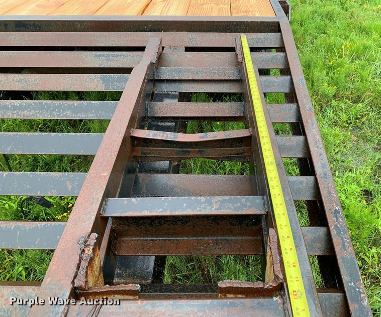 image for item LH9763 Shop built  equipment trailer