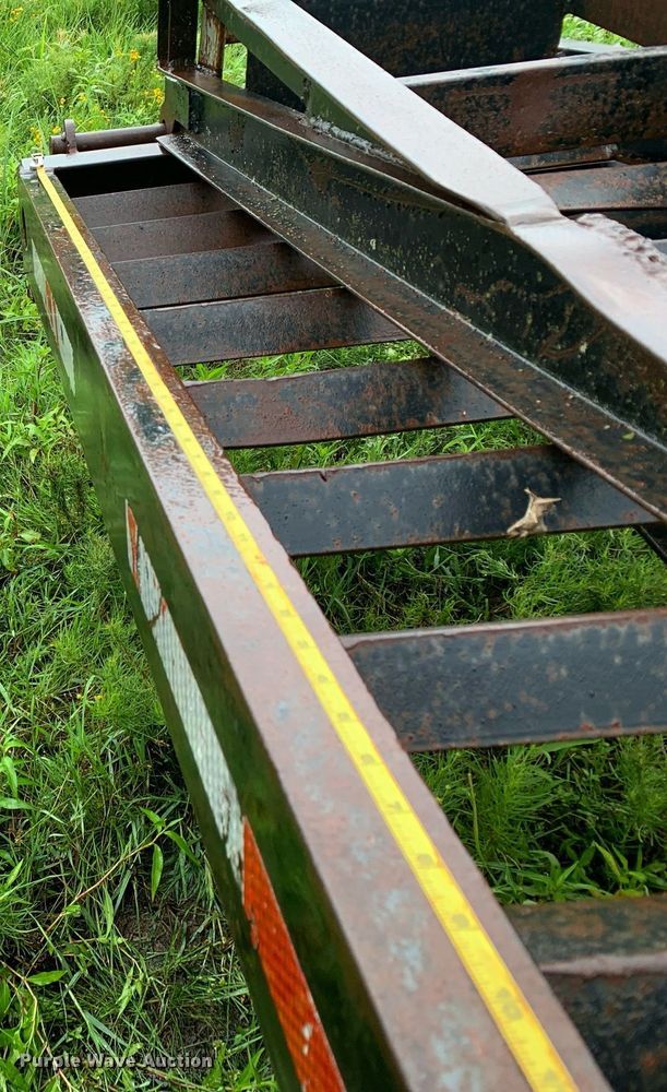 image for item LH9763 Shop built  equipment trailer