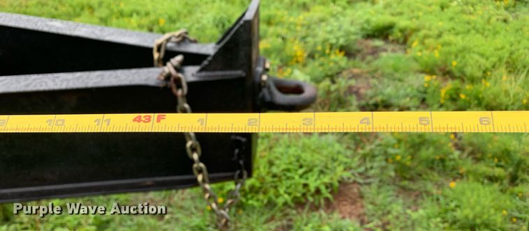 image for item LH9763 Shop built  equipment trailer